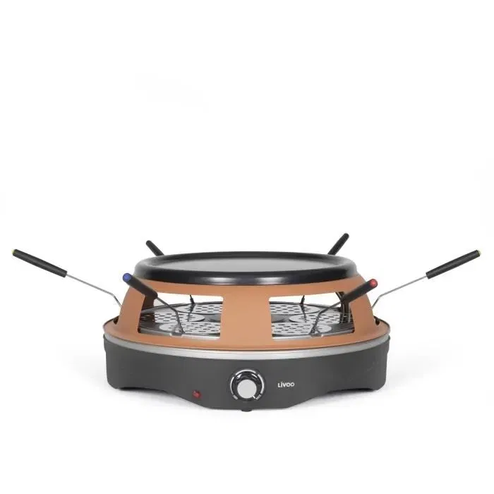 Livoo DOC304 Horno de Pizza 1200W para 6 personas Ø10 cm Antiadherente Livoo DOC304 Horno de Pizza 1200W para 6 personas Ø10 cm Antiadherente