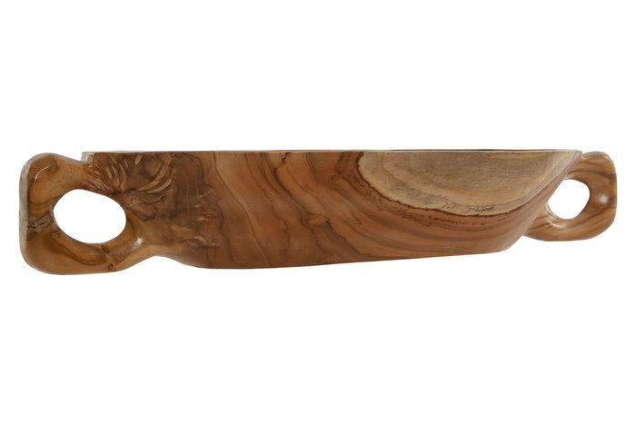 DKD Home Decor Centro Mesa Indonesia 1c24 Marron Teca Maciza 22 x 10 x 65 cm