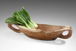 DKD Home Decor Centro Mesa Indonesia 1c24 Marron Teca Maciza 22 x 10 x 65 cm