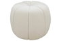 DKD Home Decor Reposapiés de Poliéster Borreguito Blanco