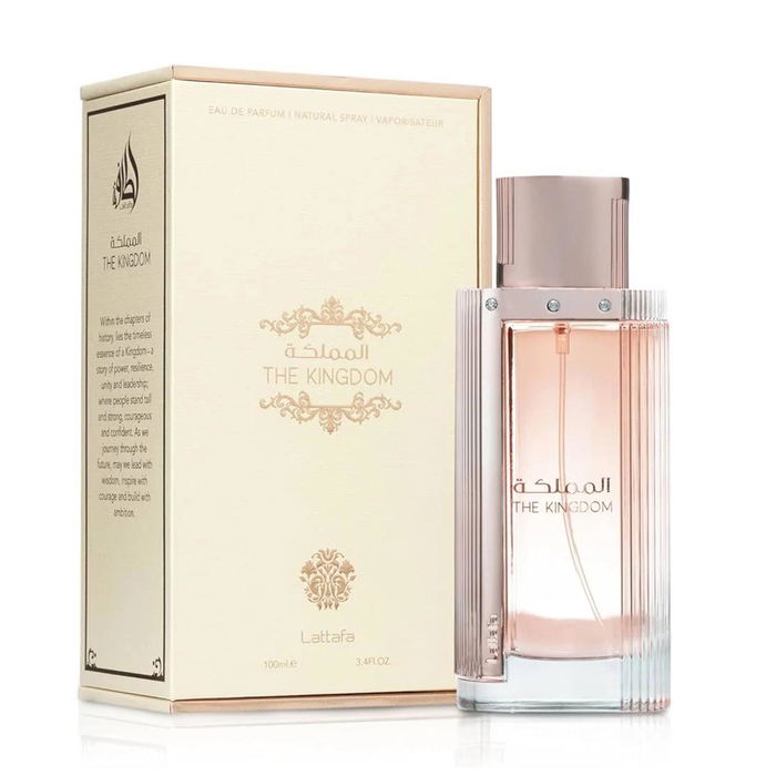 LATTAFA The Kingdom Eau de Parfum para Mujer 100 ml Vaporizador LATTAFA The Kingdom Eau de Parfum para Mujer 100 ml Vaporizador
