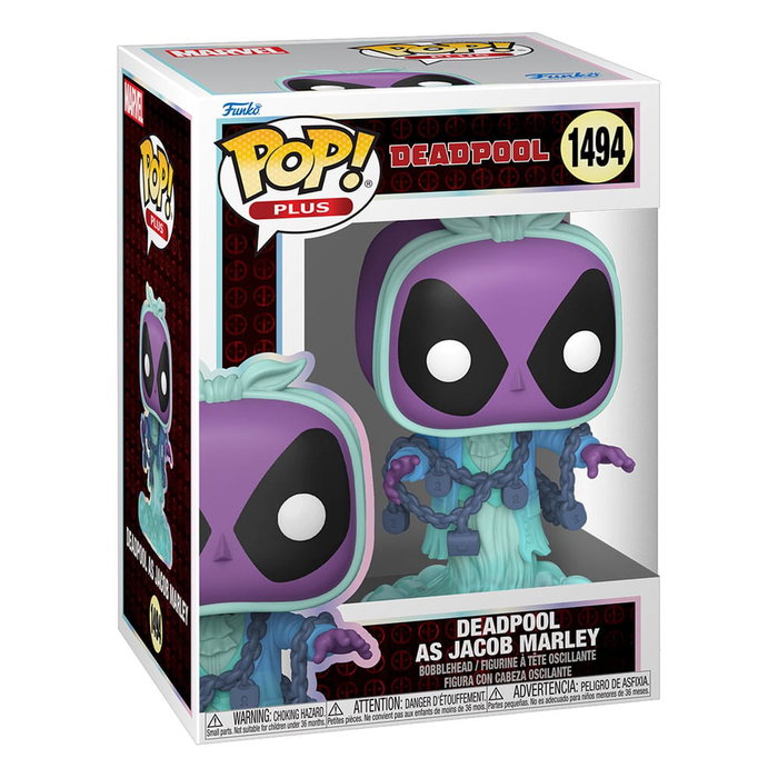 Funko Marvel POP! Plus Vinyl Figura Deadpool as Jacob Marley Funko Marvel POP! Plus Vinyl Figura Deadpool as Jacob Marley