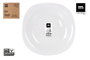 La Mediterranea Plato Llano Opal Palaos de 26x26 cm (Pack de 36) de 28cm OPAL