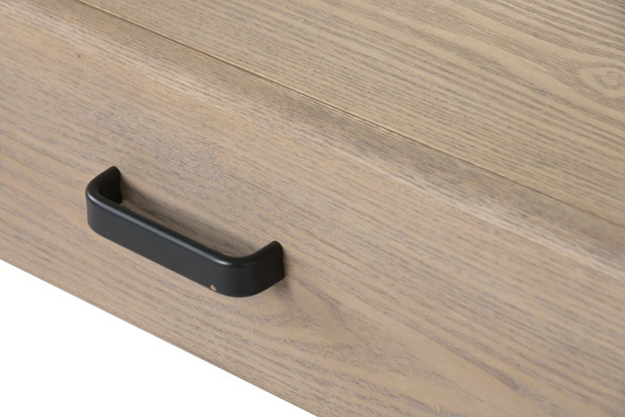 DKD Home Decor Mesa Centro Curva elegant Estilo Sixties Marron 120 x 61 x 40 cm