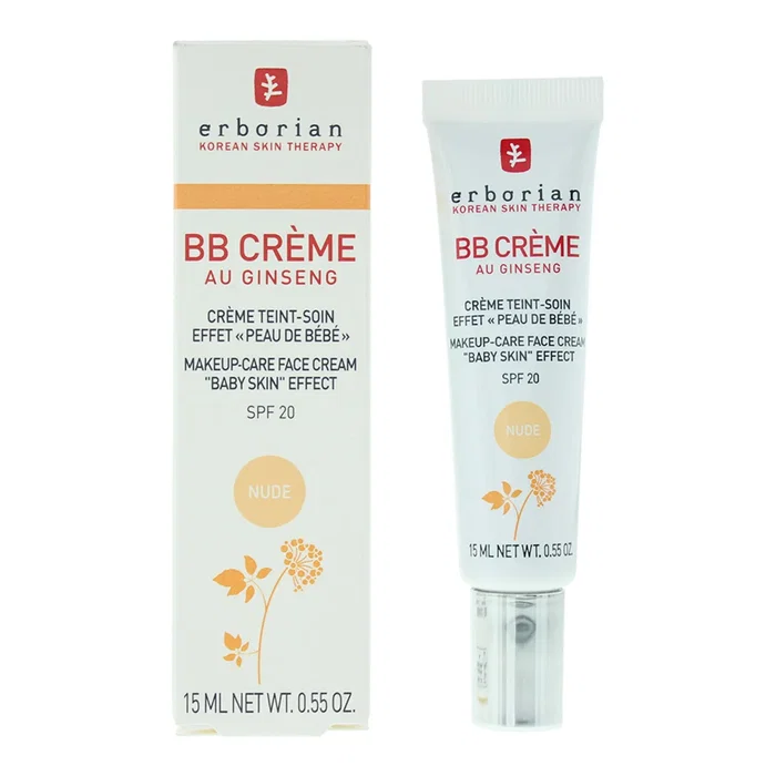 Erborian BB Crème au Ginseng SPF20 Nude 15 ml Erborian BB Crème au Ginseng SPF20 Nude 15 ml