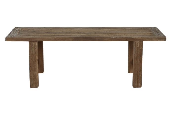 DKD Home Decor Mesa Centro Item Home Natural 140 x 70 x 45 cm Teca Reciclada DKD Home Decor Mesa Centro Item Home Natural 140 x 70 x 45 cm Teca Reciclada