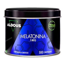 ALDOUS BIO Melatonina Pura 1Mg 500 Comprimidos