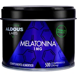 ALDOUS BIO Melatonina Pura 1Mg 500 Comprimidos