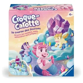 Ravensburger Croque Carrot Unicorn, Juego de Mesa, Divertido Juego de Curso, 4 Años, 22798