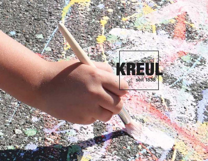 Kreul Pincel de Cerda Plano nº20 Streety Especial para Asfalto Kreul Pincel de Cerda Plano nº20 Streety Especial para Asfalto
