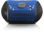 Lenco SCD-24 Radio-CD-Player Azul/Negro