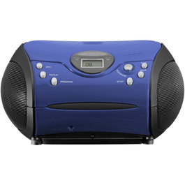 Lenco SCD-24 azul/negro
