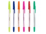 Pincello Set 6 Bolígrafos Normales Fluor Plástico 10x21x0.5 cm Colores Surtidos (Set de 24)