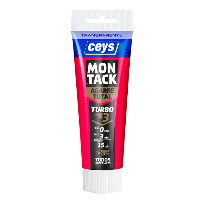 Ceys Montack Turbo Adhesivo de Montaje Transparente 125 ml Ceys Montack Turbo Adhesivo de Montaje Transparente 125 ml