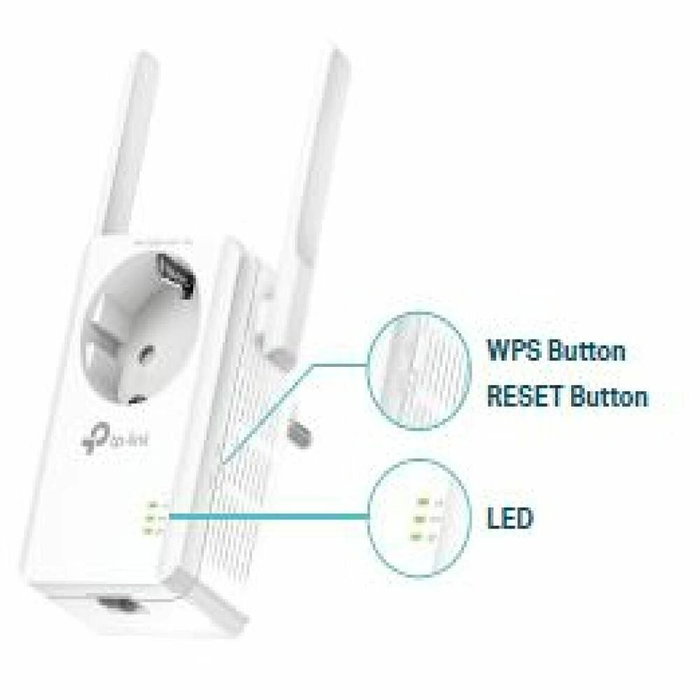 TP-Link TL-WA860RE Extensor de Cobertura Wi-Fi 300 Mbps Blanco