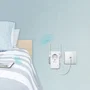 TP-Link TL-WA860RE Adaptador Powerline WiFi Extensor de Red 300 Mbps, 1 Puerto Ethernet Rápido, Wi-Fi 4 (802.11n), Blanco