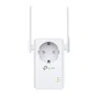 TP-Link TL-WA860RE Adaptador Powerline WiFi Extensor de Red 300 Mbps, 1 Puerto Ethernet Rápido, Wi-Fi 4 (802.11n), Blanco