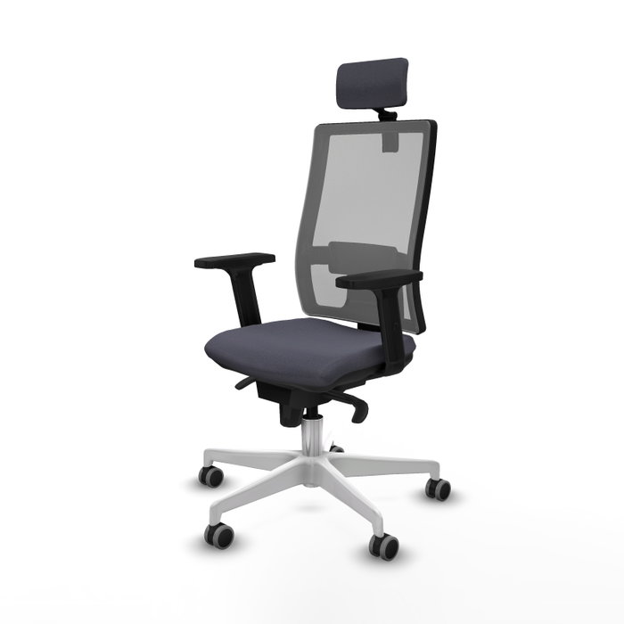 PIQUERAS Y CRESPO Silla de oficina Horna Gris con mecanismo Sincro PIQUERAS Y CRESPO Silla de oficina Horna Gris con mecanismo Sincro