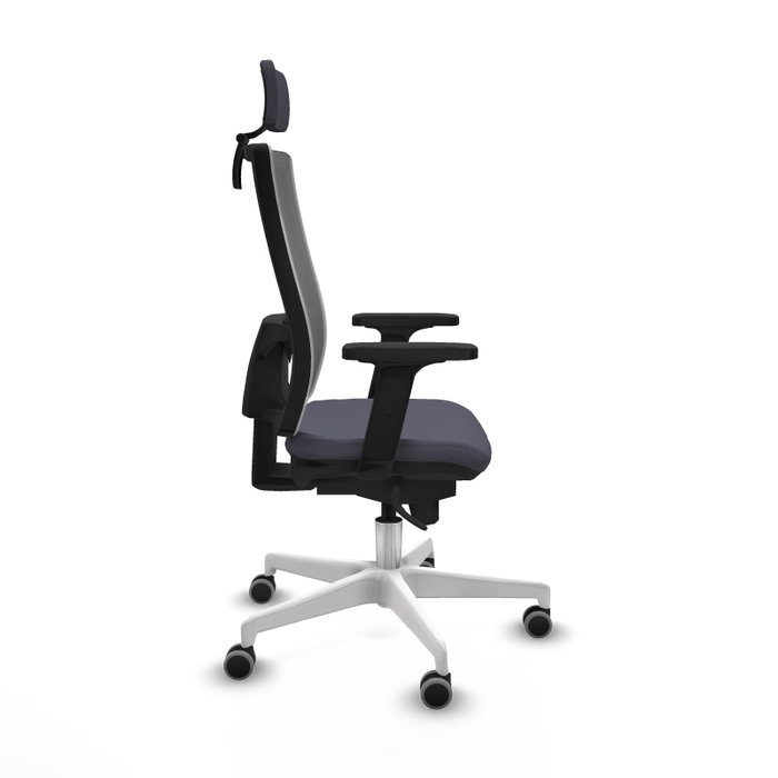 PIQUERAS Y CRESPO Silla de oficina Horna Gris con mecanismo Sincro PIQUERAS Y CRESPO Silla de oficina Horna Gris con mecanismo Sincro