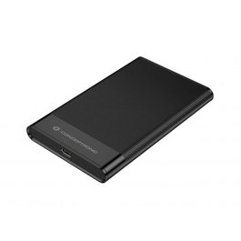 Conceptronic Caja Externa USB 3.2 para HDD/SSD SATA de 2.5 Pulgadas, 5 Gbps, USB-C/A, Modelo DANTE06B, Negro