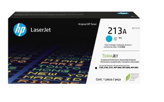 HP Cartucho de tóner Original LaserJet 213A Cian W2131A