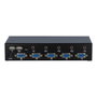 Inter-Tech KVM Switch AS-41UA VGA, 4 Puertos, Metal V2