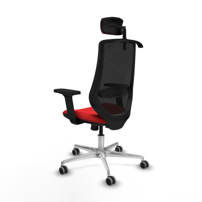PIQUERAS Y CRESPO Silla de oficina Mardos con mecanismo Sincro Rojo/Negro PIQUERAS Y CRESPO Silla de oficina Mardos con mecanismo Sincro Rojo/Negro