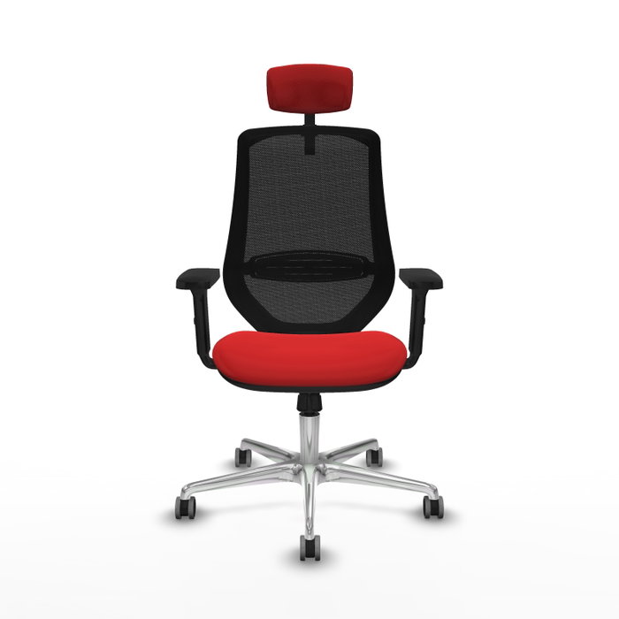 PIQUERAS Y CRESPO Silla de oficina Mardos con mecanismo Sincro Rojo/Negro PIQUERAS Y CRESPO Silla de oficina Mardos con mecanismo Sincro Rojo/Negro