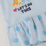 Cerdá Vestido French Terry Bluey - 4 Años, Light Blue