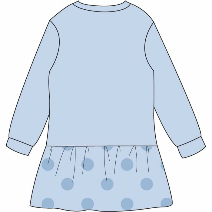 Cerdá Vestido French Terry Bluey - 4 Años, Light Blue