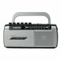 Daewoo Radio Cassette DW1107 Negra y Plateada