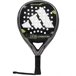 Adidas Pala de Pádel Adipower Carbon Control 3.4 Negra, Forma Redonda, Peso 360-375g, Referencia ADI C CTRL 3 4
