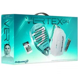 Pack pala de pÁdel bullpadel vertex 04 pro line w 2026 incluye 3 accesorios