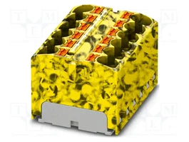 PHOENIX CONTACT PTFIX 12X4-FE Conector de carril push-in 32A 450V