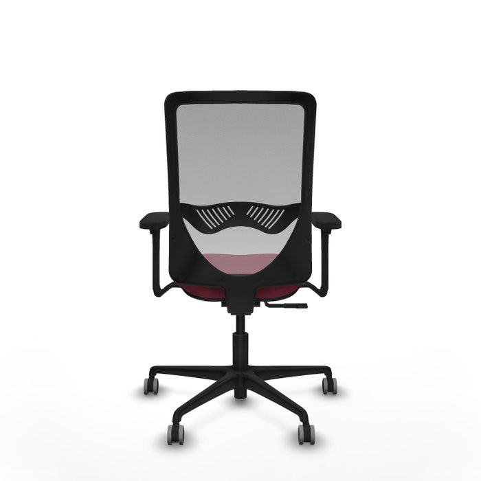 PIQUERAS Y CRESPO Silla de oficina Zulema con Mecanismo Sincro, Granate y Gris PIQUERAS Y CRESPO Silla de oficina Zulema con Mecanismo Sincro, Granate y Gris