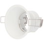 GSC Evolution Aro redondo empotrable Taitu Ø82mm antideslumbramiento Blanco mate