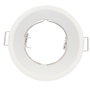 GSC Evolution Aro redondo empotrable Taitu Ø82mm antideslumbramiento Blanco mate