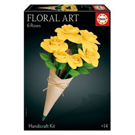 EDUCA BORRAS Floral Art 5 Rosas Amarillas