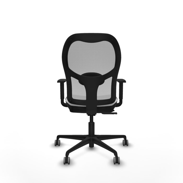 PIQUERAS Y CRESPO Silla de oficina Jorquera con mecanismo Sincro/Traslack, Blanco y Gris PIQUERAS Y CRESPO Silla de oficina Jorquera con mecanismo Sincro/Traslack, Blanco y Gris