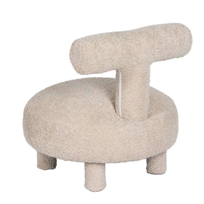 Ixia Silla de Salón en Tejido Beige Ixia Silla de Salón en Tejido Beige