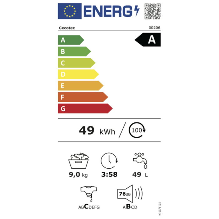 Cecotec Bolero DressCode 9950 Autodose Inverter 3D Ice Blue A Cecotec Bolero DressCode 9950 Autodose Inverter 3D Ice Blue A