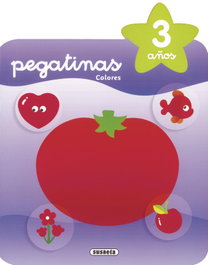 SUSAETA EDICIONES, Pegatinas colores 3 años, Jordi Busquets
