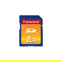 Transcend 2GB Secure Digital Cardno adapters