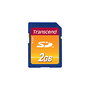 Transcend TS2GSDC Tarjeta de Memoria SD 2 GB, Velocidad 20 MB/s Lectura, 13 MB/s Escritura, Color Negro