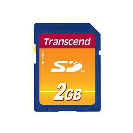 Transcend 2GB Secure Digital Cardno adapters