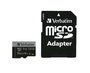 Verbatim Pro U3 Tarjeta MicroSDXC 256GB con Adaptador