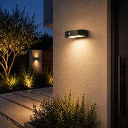 Ledvance-Osram Endura Luminaria LED de exterior con sensor 4W 380Lm 3000K