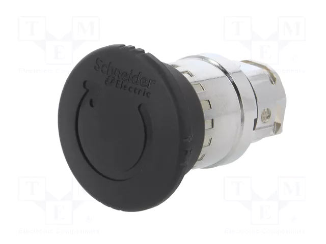 SCHNEIDER ELECTRIC Interruptor de presión Harmony XB4 22mm Negro SCHNEIDER ELECTRIC Interruptor de presión Harmony XB4 22mm Negro