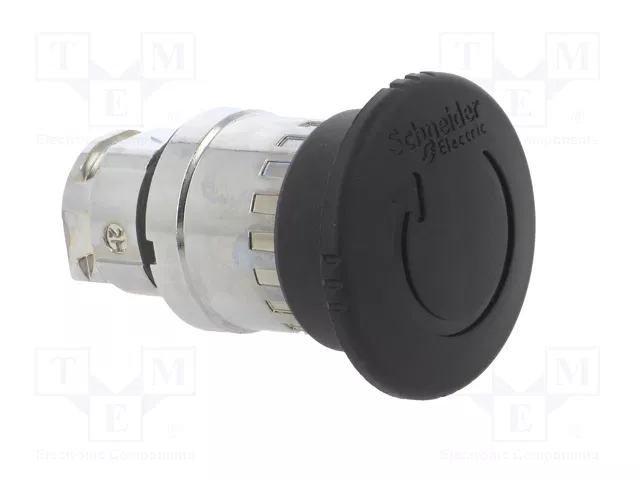 SCHNEIDER ELECTRIC Interruptor de presión Harmony XB4 22mm Negro SCHNEIDER ELECTRIC Interruptor de presión Harmony XB4 22mm Negro