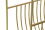 DKD Home Decor Revistero Dorado Metal y Espejo 35 x 76 x 83 cm